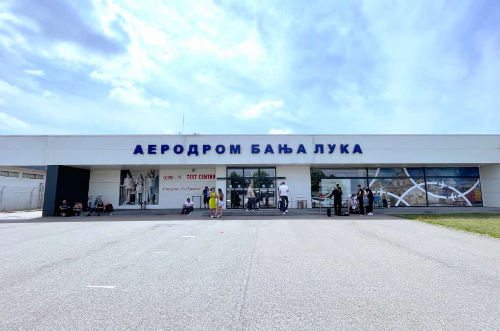 Airport looking in Bosnia, Banja Luka