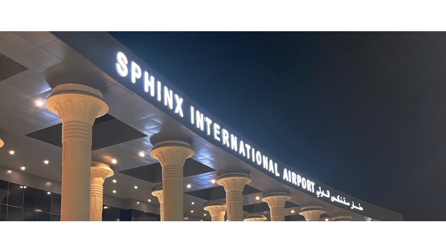 從台灣飛來大部分不會到 Sphinx 國際機場啦！