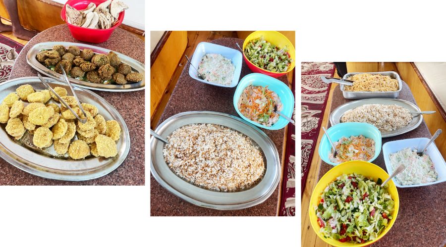 連續三天的午餐幾乎都一樣，但可能因為潛水太消耗體力，我們每次都吃得津津有味